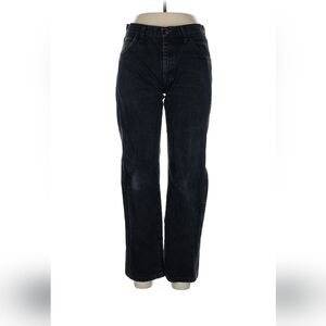 Vintage Black Rustler Denim Jeans (33x30)